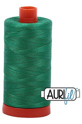 Aurifil Mako 50wt Cotton 1300 m 1422 yd. spool - 2865 Emerald